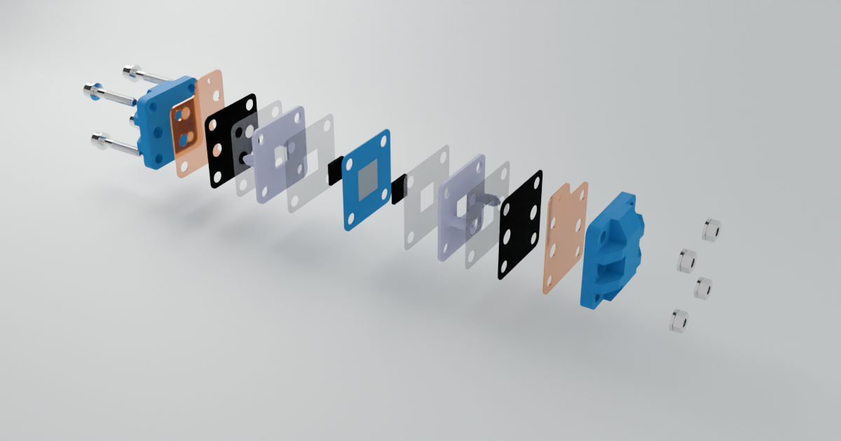 Disassembled Flow Cell