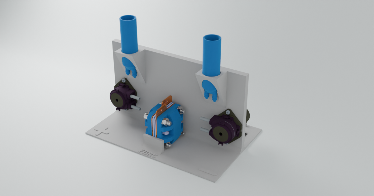 Front View of Jig